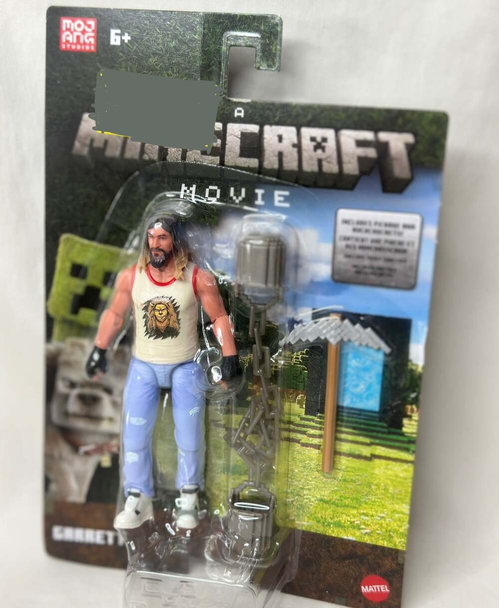 A Minecraft Movie Garrett Jason Momoa 3.25-inch Action Figure